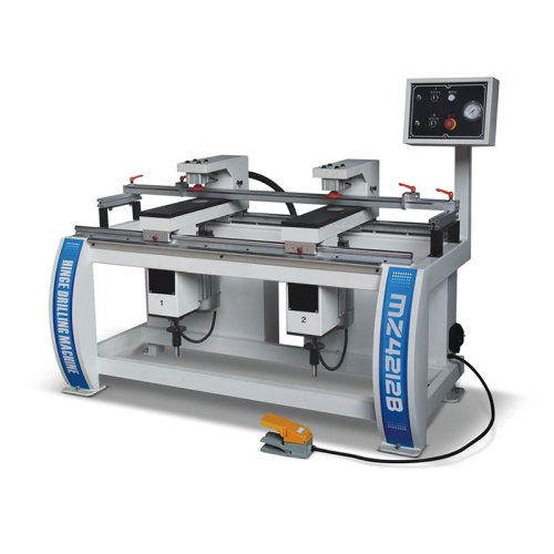 Double head hinge drilling machine