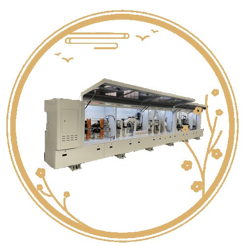 LW768S doubule upper glue pot edge banding machine