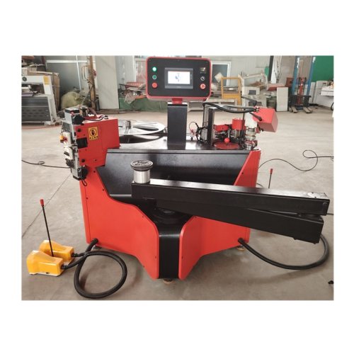 swing arm curve edge banding machine